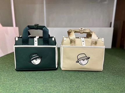 新款Malbon高尔夫衣物包女士手提包化妆包韩国斜挎单肩包golf bag