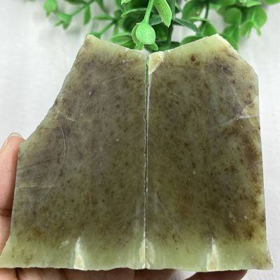 2件价新疆和田玉糖玉黄口料牌子边角料片料雕刻DIY下脚料包邮x