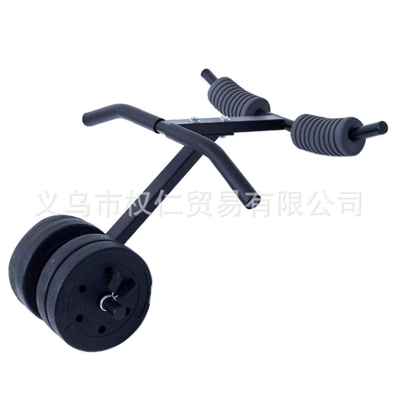 练臂肌肱二头肌训练器练臂肌杠铃片哑铃支架健身房专用器械