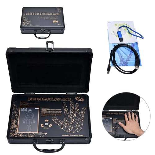 Quantum Analyzer Machine Palm Touch MagneticHealth Detector