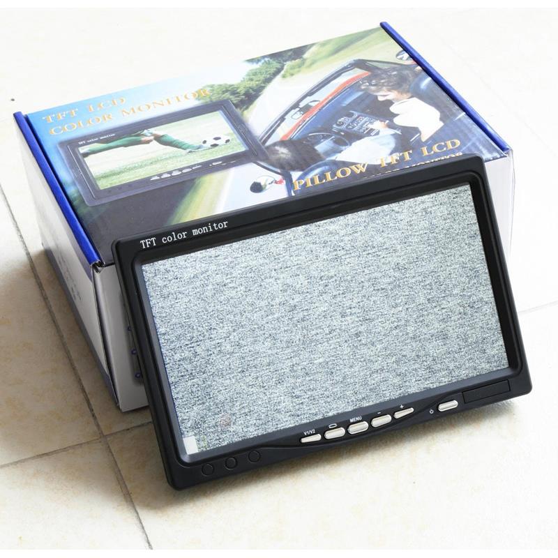 【航拍显示器】7寸航模航拍fpv专业雪花屏800*480高清高亮屏XT60