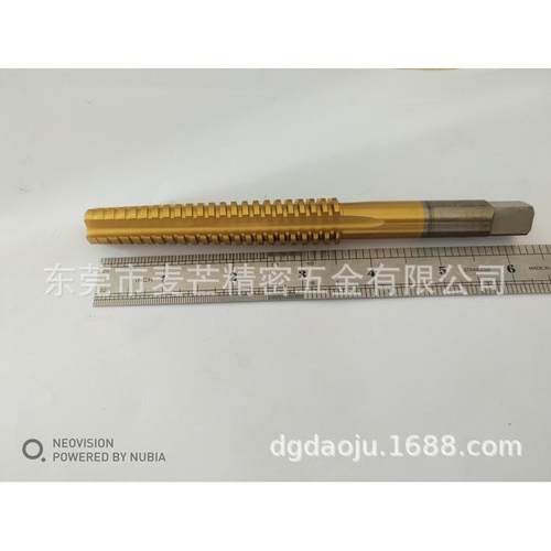 Tr12x3梯形螺纹丝攻，Tr12x3梯形丝锥，钢铁件
