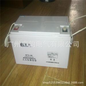 圣阳SP12-80(12V80AH)免维护铅酸蓄电池数据机房用电瓶