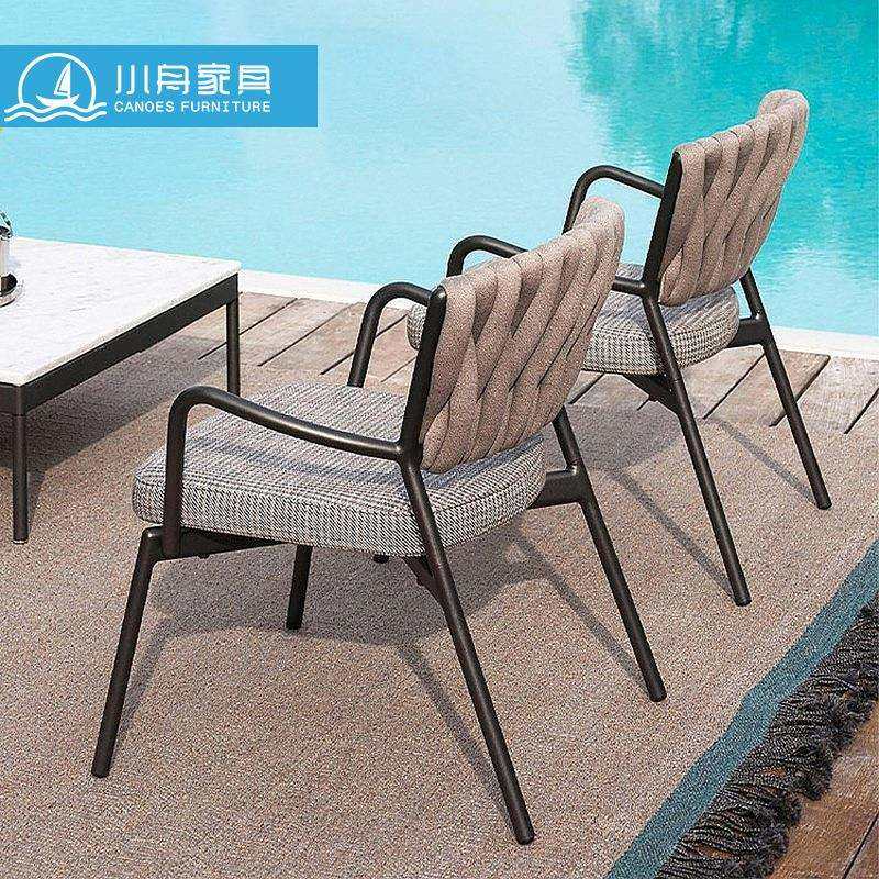 露台庭院花园休闲创意绳编椅子室外外摆家具户外防水防晒桌椅组合,3C数码配件,USB灯,淘宝优惠券,粉丝福利购,淘宝优惠卷