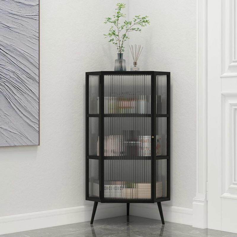 拐角置物柜玻璃墙角转角柜置物客厅网红边角储物柜三角柜餐边柜酒,3C数码配件,USB灯,淘宝优惠券,粉丝福利购,淘宝优惠卷