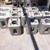 水泥基础预埋件预制混凝土基础监控灯杆灯杆路灯水泥预埋件