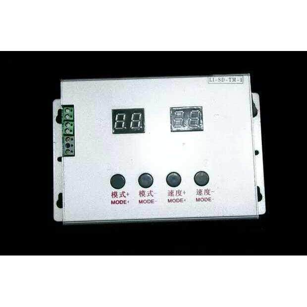 led数码管点光源流星雨SD卡控制器