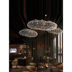 饰灯 店装 铁网云灯吊灯星空灯商场销售部工业风格 餐饮奶茶服装