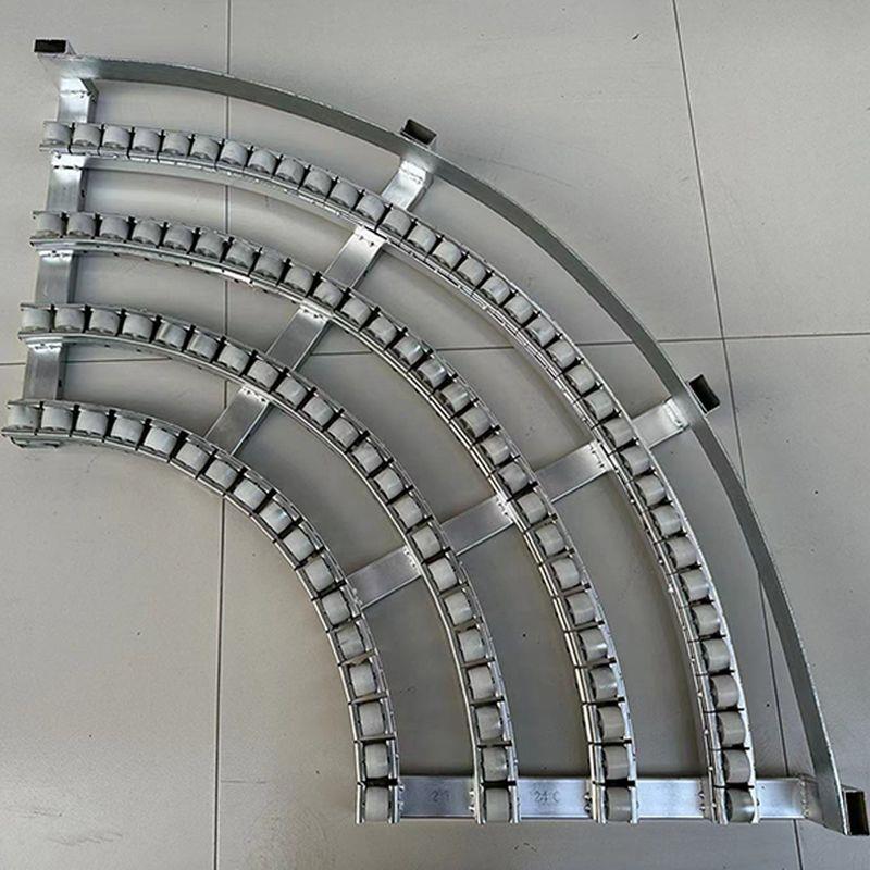 无动力流利条卸货神器便携滑轮轨道装车下货滑道搬运传送卸车滑梯