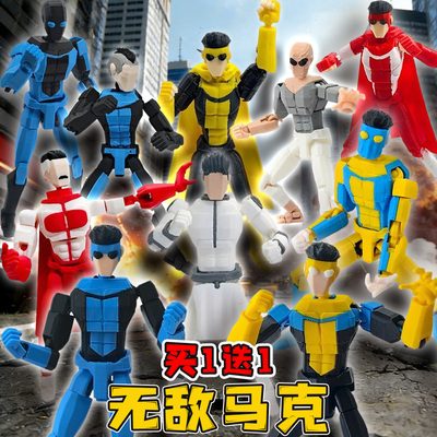 无敌少侠3d手办周边超可动人偶