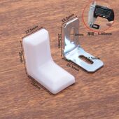 厚角马 饰盖角码 橱柜角码 直角铁角架衣柜连接件五金配件挂玛带装