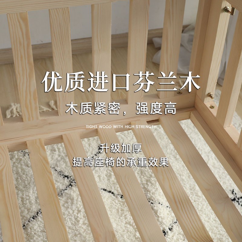 室内家用休闲吊篮椅子阳台儿童小孩实木质吊椅户外庭院荡秋千摇椅