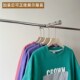 服装 不锈钢双头十字前后挂衣杆正展示配件 店25圆正挂杆侧挂杠加装