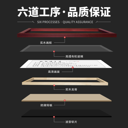发上等愿书法字画办公室励志挂画客厅对联装饰画书房竖版禅意壁画