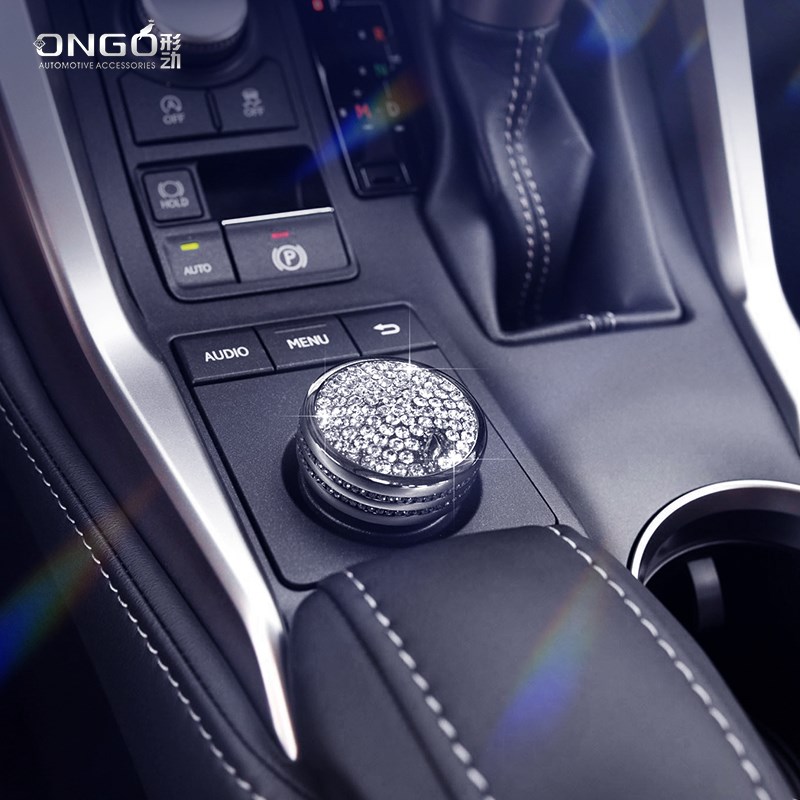 ONGO形动适用雷克萨斯NX200t 300h方向盘标贴内饰水晶钻装饰改装