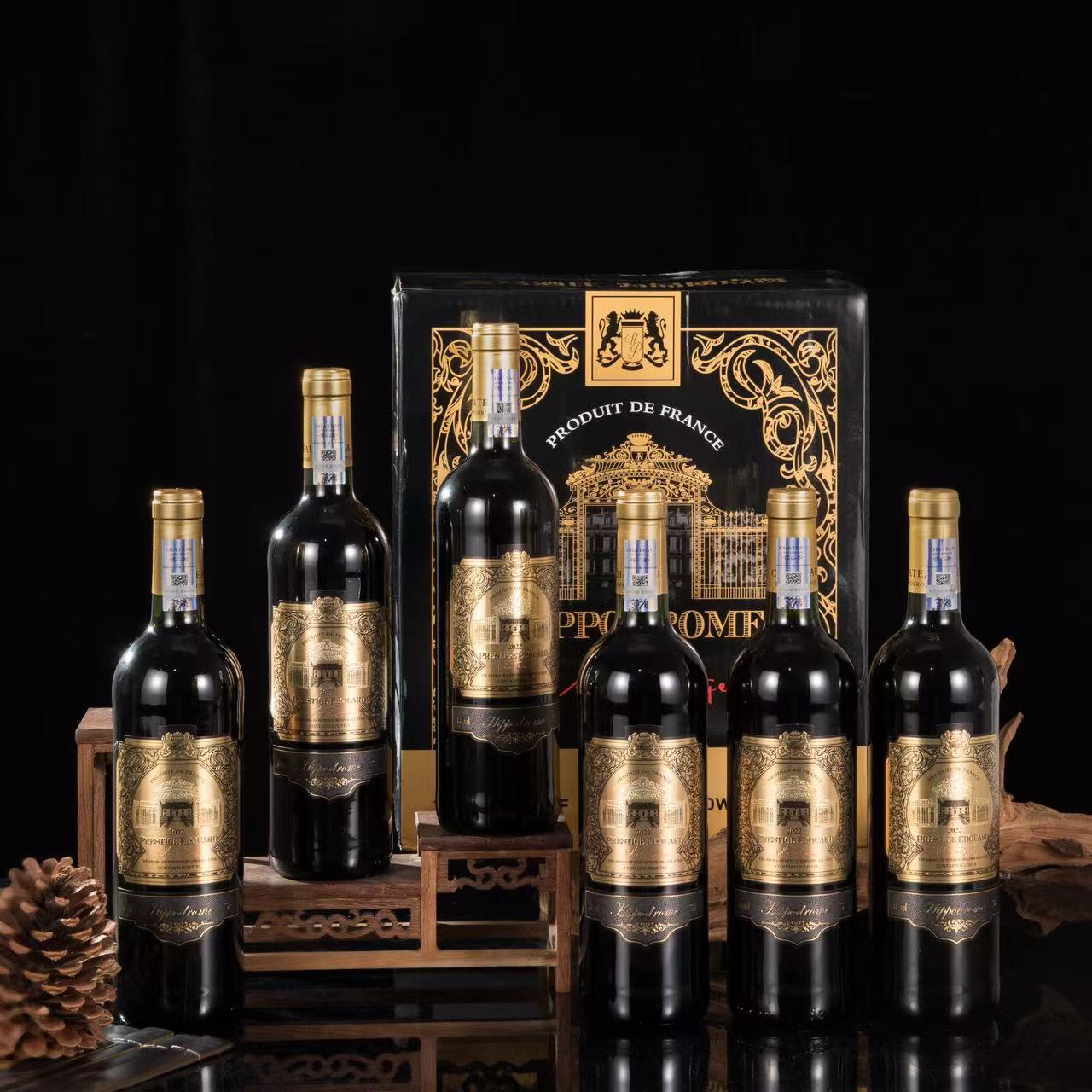 赛马酒庄·爱德华珍藏干红葡萄酒750ml*6瓶