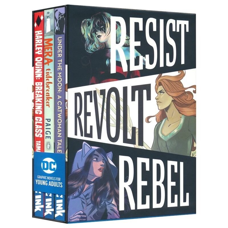Dc Graphic Novels For Young Adults 青少年漫画小说合集 超级英雄冒险故事 成长自我认同独立 英文原版进口图书