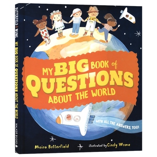My Big Book Of Questions About World 关于世界 我的问题之书 精装问答百科 4-8岁 儿童科普读物 英文原版进口图书