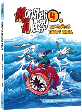 Monster Allergy 4 - The Monster Tamer's Manual 怪物过敏4 怪物驯兽师手册 幽默漫画 友谊成长 奇幻冒险 英文原版进口图书