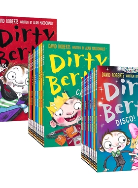 Dirty Bertie 脏男孩波迪系列 初级章节桥梁书 幽默搞笑 养成良好卫生习惯 小学生儿童英语课外读物 英文原版进口图书