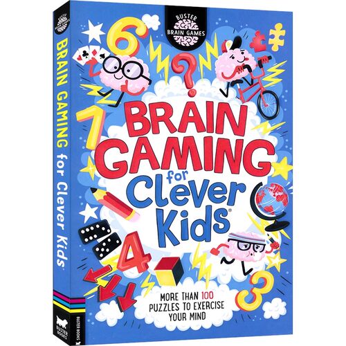 Brain Gaming for Clever Kids Mental Maths Games 非凡大脑系列 脑力数学游戏 100+游戏 英文原版进口儿童图书