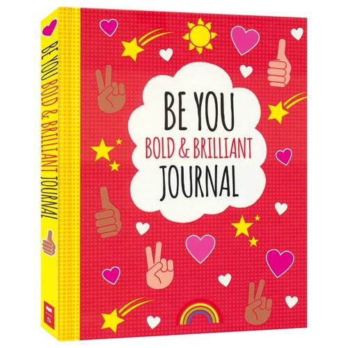 Be You Bold & Brilliant Journal 做你自己 大胆而闪耀的日记 活动页 心理小贴士 创意练习 英文原版进口儿童图书