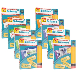Evan Moor Skill Sharpeners Science PreK-G6 美国加州幼儿园小学教辅 技能铅笔刀系列科学练习册 英文原版进口图书