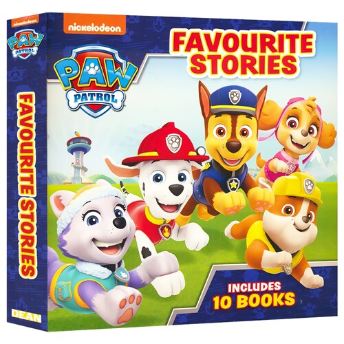 Paw Patrol Boxset 10 titles 狗狗巡逻队10册盒装 图画故事书 绘本 汪汪队立大功 英文原版进口儿童图书