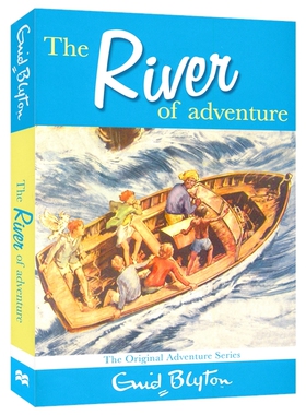 Enid Blyton The River of Adventure 伊妮德·布莱顿 历险记系列之冒险河 少年冒险团系列8 课外章节读物 英文原版进口图书