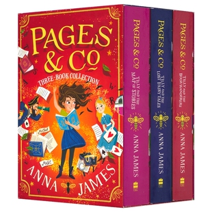 Pages & Co. 穿梭童话故事集 1-3 童话历险 奇幻儿童文学 英语课外阅读 章节小说 英文原版进口儿童图书