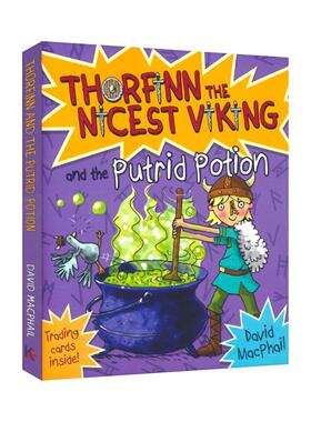 Thorfinn the Nicest Viking and the Putrid Potion 8 最善良的维京人索芬和恶臭的药水 英语章节桥梁书 英文原版进口儿童图书