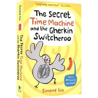 They Didn't Teach THIS in Worm School! The Secret Time Machine 幽默爆笑 初级章节桥梁书 图文并茂 英文原版进口儿童图书