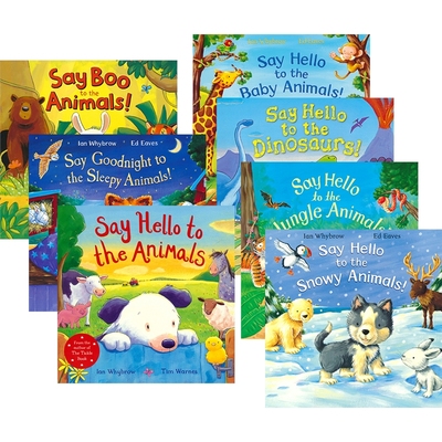 跟小动物们说你好幼儿英文绘本