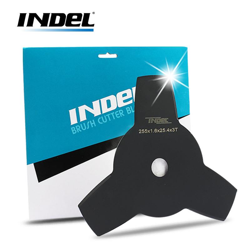 INDEL/英德尔割草机刀片3T锰钢刀打草机40T锯片圆盘片割草机配件