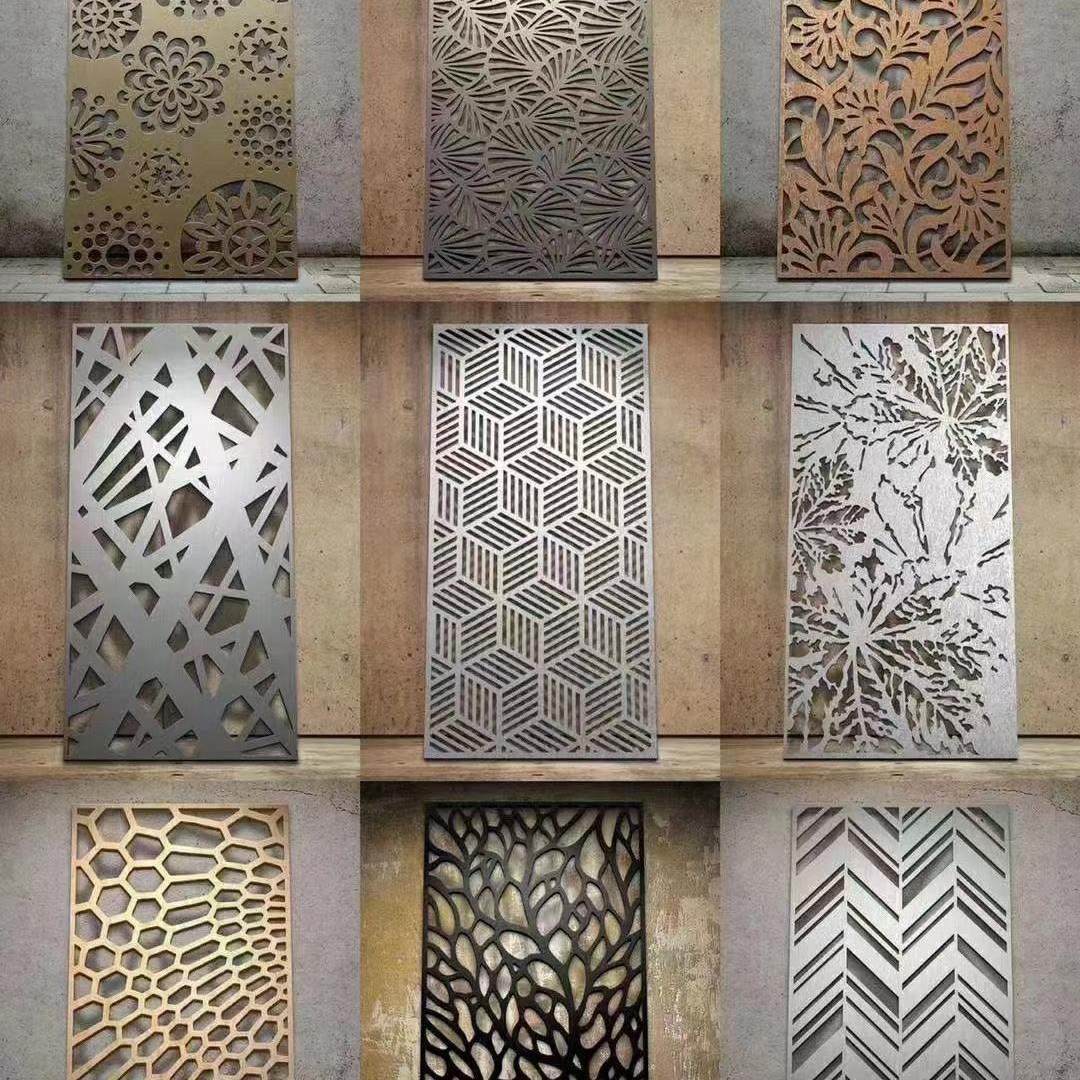 幕墙铝单板雕花冲孔镂空三角造型隔断铝屏风背景墙氟碳漆定制厂家,金属材料及制品,铝板/铝扣板/铝吊顶/铝方通,淘宝优惠券,粉丝福利购,淘宝优惠卷