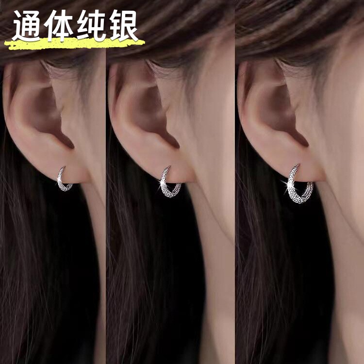 S925银针满天星轻奢气质耳钉耳饰