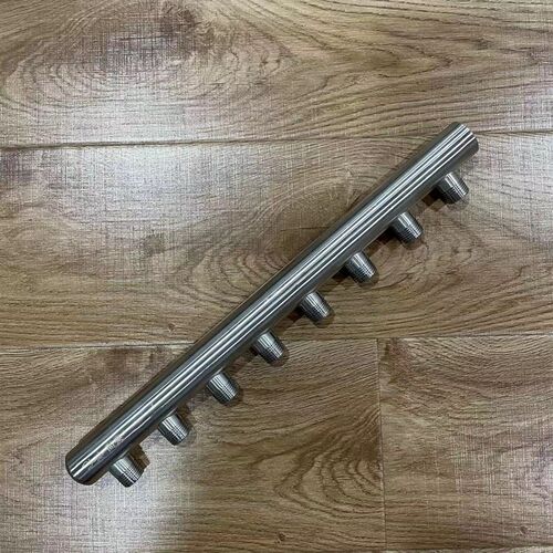 304不锈钢分水器分流 地暖分水器 家用分水 机床分水水管 欢迎定