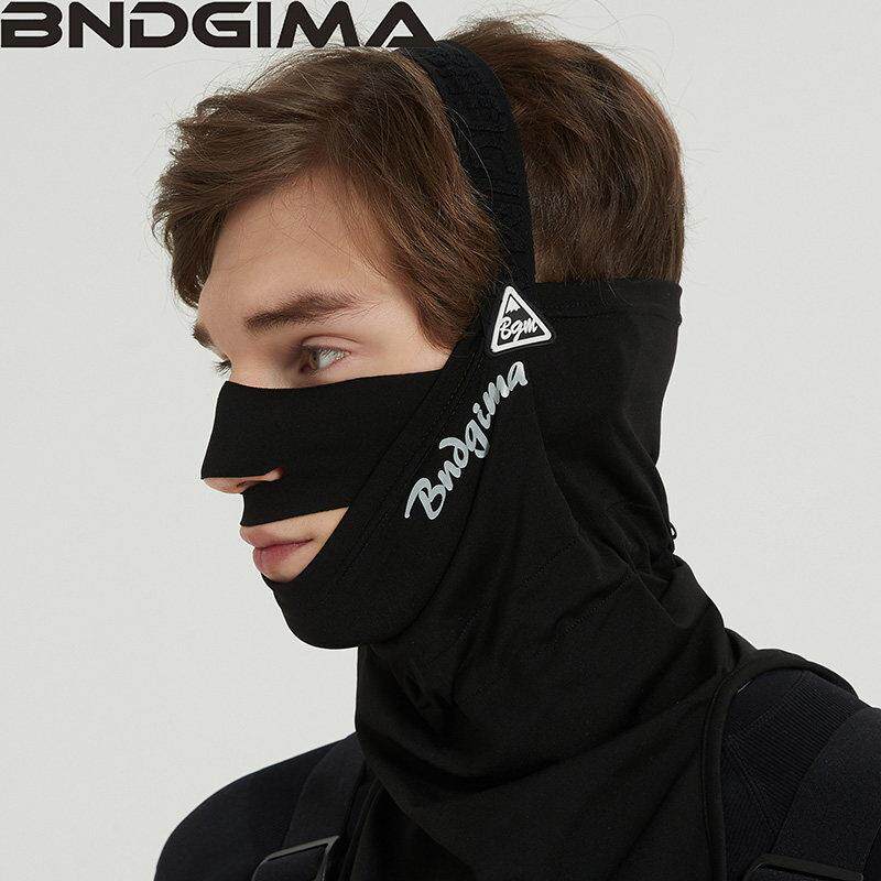 BNDGIMA滑雪护脸男女防风帽面罩保暖透气装备V脸围脖户外滑雪头套