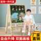 小黑板家用教学儿童支架式 双面磁性画板无尘粉笔板幼儿可擦可移动