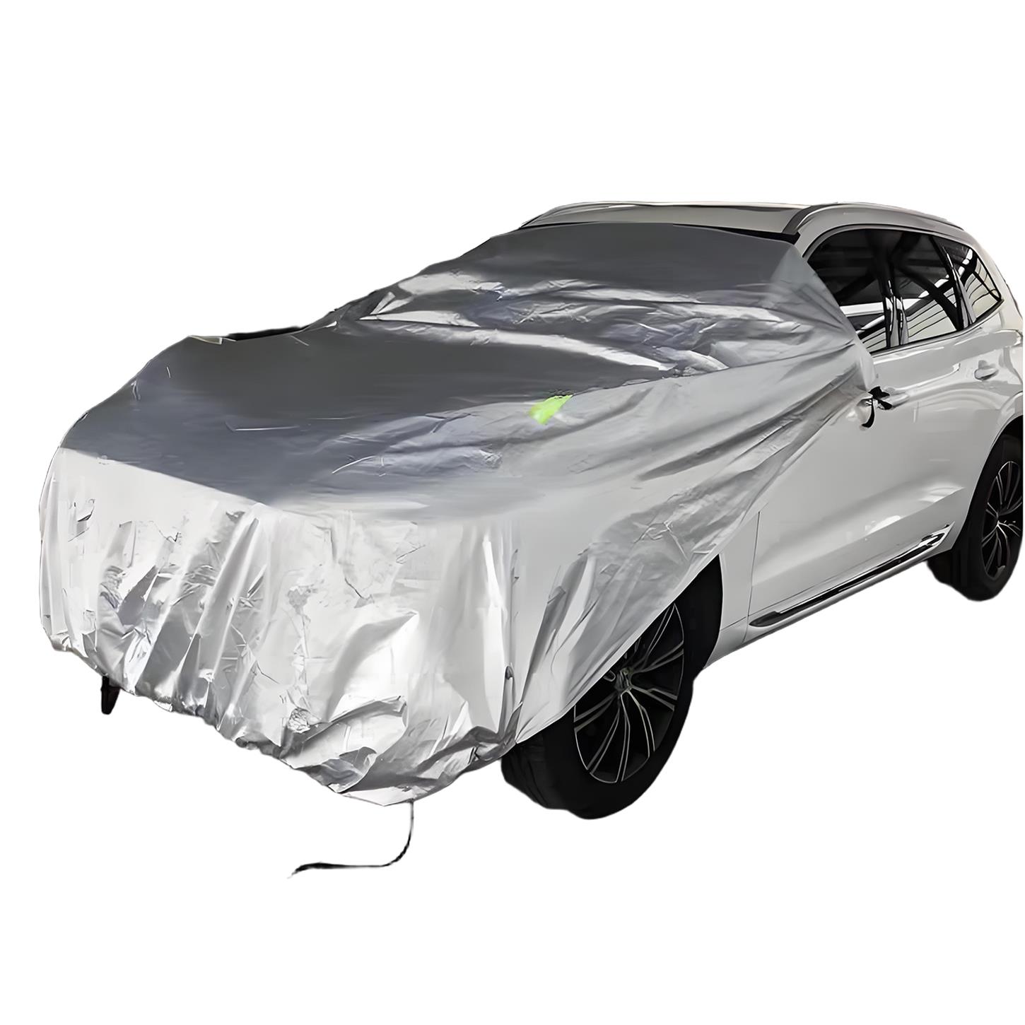 汽车车衣车罩半罩引擎盖保护罩防晒车衣防雨车套车头半身挡遮阳罩