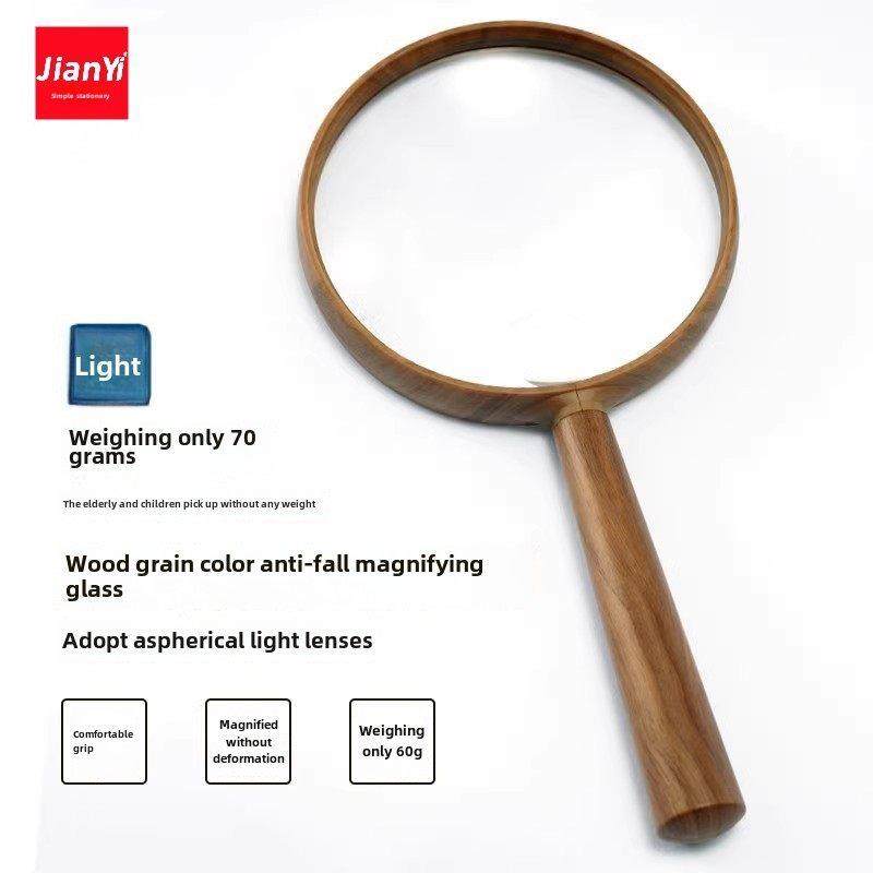 2025新型德国防摔20X非球面放大镜手持高清高倍儿童幼儿园学生户