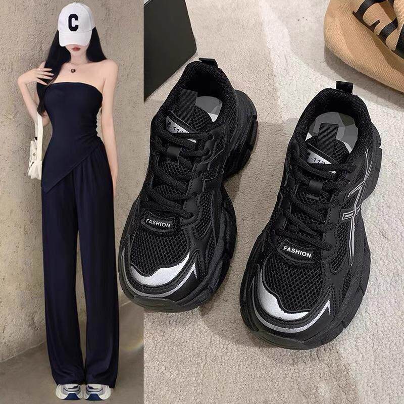 女士钢包头劳保鞋夏季透气防砸防刺软底轻便钢包头上班女款工作鞋