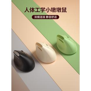 蝴蝶结杭时笔记本外接无线蓝牙双模式鼠标可爱的女孩台式电脑USB