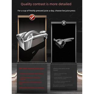 德国进口德国Eve 304不锈钢手动榨汁机柠檬榨汁机人造商业石榴汁
