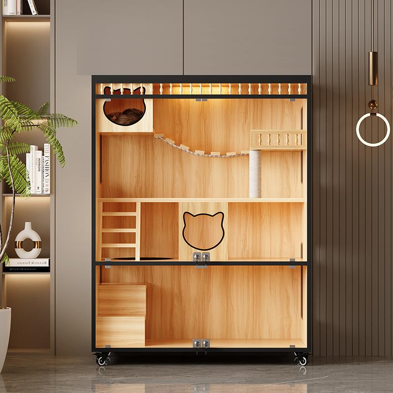 猫舍家用超大空间猫别墅室内大型猫柜四季通用猫房子猫窝猫屋