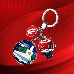 北京公交金属钥匙扣学生背包个性日常小挂件