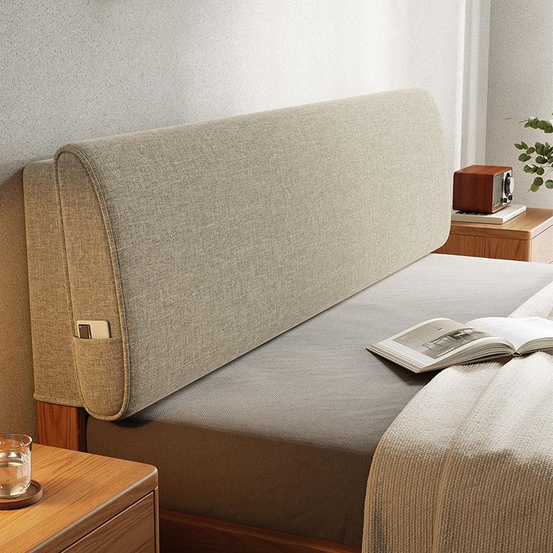 床头靠垫软包榻榻米卧室双人大靠背2025新款护腰靠背枕可拆洗垫子