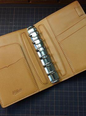 【Hillside】Mbox裸色手账本a7二折绑带Brelio复刻