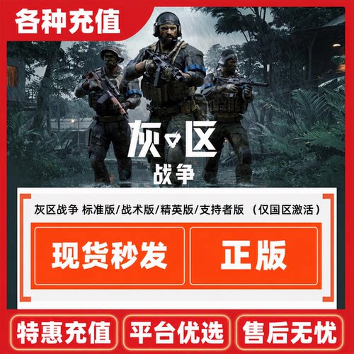 Steam正版灰区战争Gray Zone Warfare国区激活码CDK自动发货