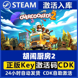 Steam正版胡闹厨房2本体 季票 DLC合集pc游戏激活码入库cdk
